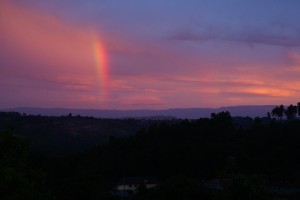 Rainbow from Quinta Sao Domingos